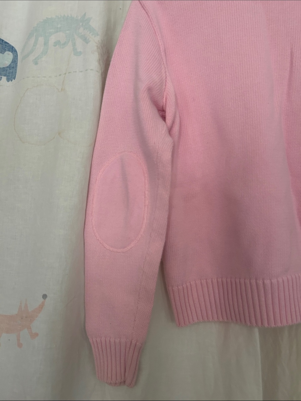 Ralph Lauren Light Pink Crewneck Sweater L - Picture 8 of 9